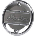 Primary Engine Badge Chrome Indian Script by Polaris