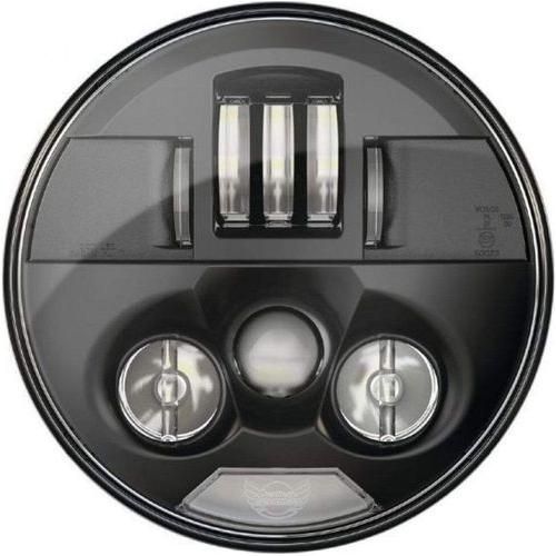 ProBEAM® 7" LED Headlamp Black by Custom Dynamics PB-7-IND-B Headlight