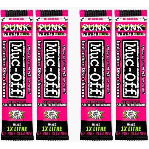 Parts Unlimited Washing Punk Powder Bike Cleaner - 4 Pack by Muc-Off 20561