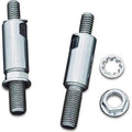 Raised Mirror Adapters Chrome by Kuryakyn