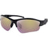 Western Powersports Sunglasses Rapid Sunglasses Matte Black W/Purple Hd/Yellow Mirror by Bobster BRAP001H