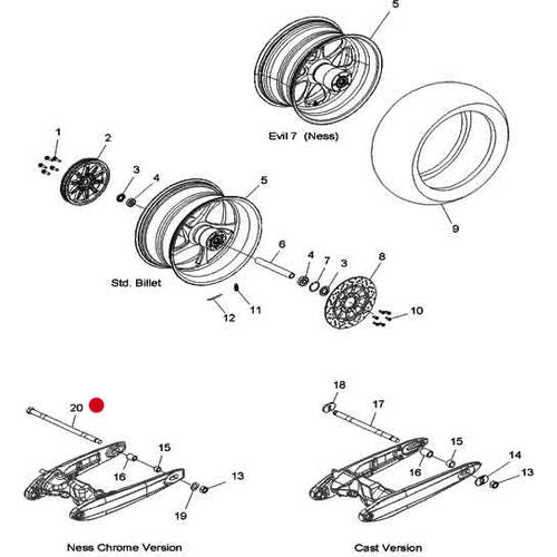 祝開店！大放出セール開催中 Rear Axle Polaris by Hammer / Jackpot Victory Spindle / その他