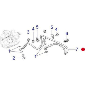 Rear Brake Line Indian by Polaris 1913247 Brake Line