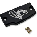 Rear Master Cylinder Cover Black Warrior by Joker Machine