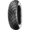 Rear Tire 777 Cruiser 130/90B16 73H B/BIAS TL Wide Whitewall by Shinko