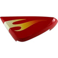 Red/Silver Side Cover by Polaris 5434595-1168 Body Side Cover