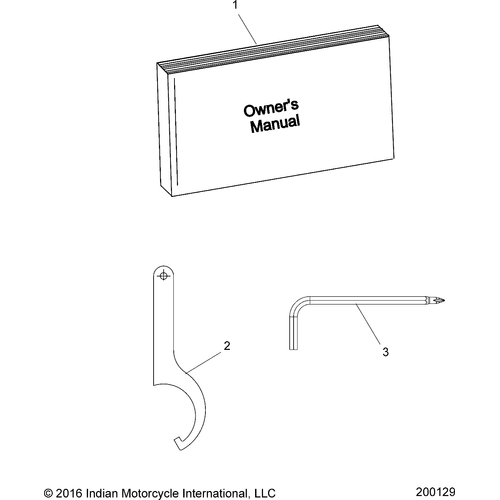 References, Owners Manual, Tools All Options - 2020 Indian Scout Bobber/Bobber Twenty Schematic-24055 OEM Schematic