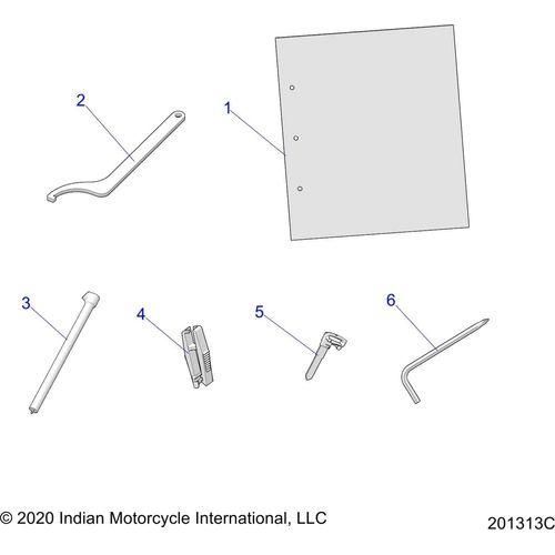 References, Owners Manual, Tools All Options - 2022 Indian Chief Bobber 111 Schematic-21830 OEM Schematic