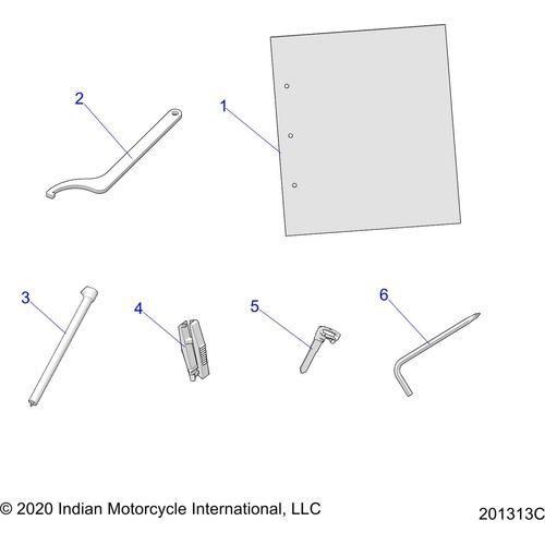 References, Owners Manual, Tools All Options - 2022 Indian Chief Bobber Dark Horse 116 Schematic-21766 OEM Schematic