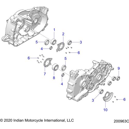 Retainer Bearing by Polaris 5137937 OEM Bearing