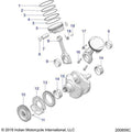 Ring-Rtng Rnd 22.0X1.6 by Polaris 7710899 Retaining Ring