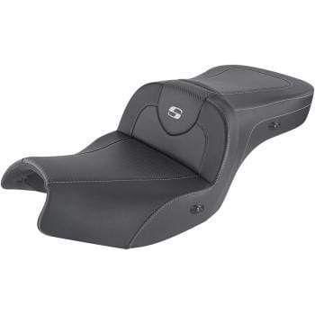 Road Sofa Carbon Fiber Heated Seat for Challenger by Saddlemen I20-06-185HCT Seat
