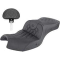 Roadsofa™ Lattice Stitched Heated Seat w/ Backrest for Challenger by Saddlemen