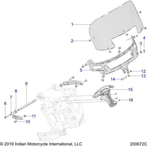 Rod-Pivot Ws by Polaris 5142629 OEM Hardware