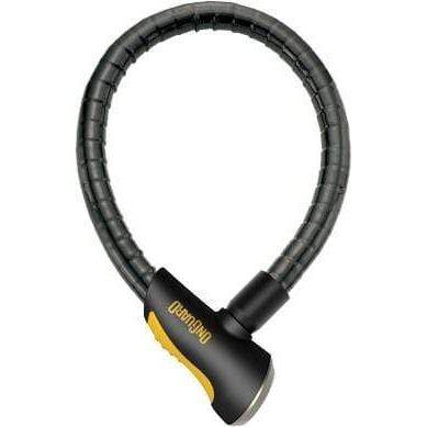 Rottweiler 8023L Armored Cable Lock Black/Yellow 7 Ft by Onguard 45008023L Cable Lock