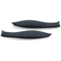 Saddlebag Accents, Satin Black by Kuryakyn