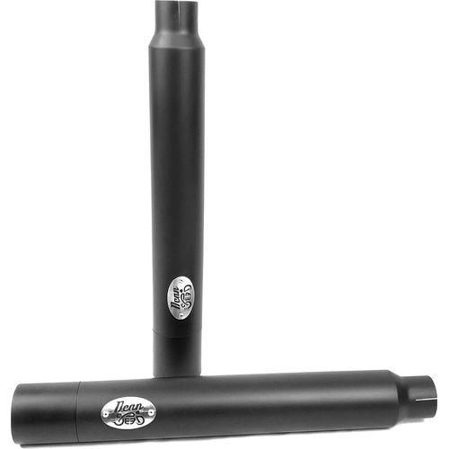 Scout Rampage Black Mufflers by Dean Speed DS-07005-B Exhaust Slip On Muffler