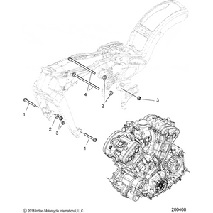 Off Road Express OEM Hardware Scr-Hxfl-M12X1.75X95 10.9 Zpc by Polaris