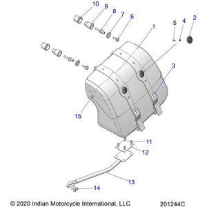 Screw Sh-M8X1.25X27 8.8 Zpb Spc by Polaris 7521006 OEM Screw