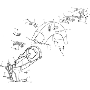 Off Road Express OEM Hardware Screw (10) by Polaris 7517484