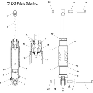 Screw by Polaris 1500019 OEM Screw