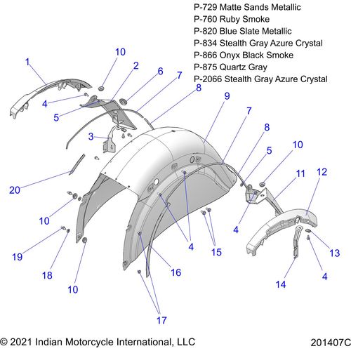 Screw by Polaris 7519932 OEM Screw