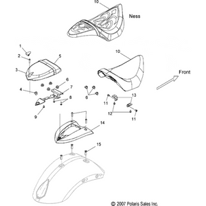 Off Road Express OEM Hardware Screw by Polaris 7517753