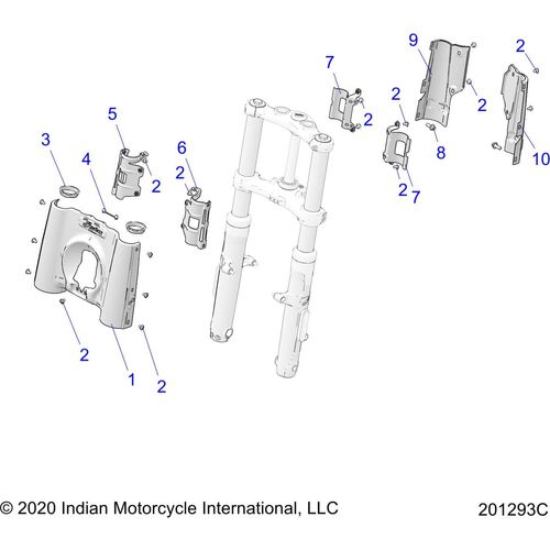 Off Road Express OEM Hardware Screw-Hxfl-M8X1.25X20 8.8 Zb by Polaris