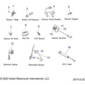 Screw-M8X1.25X30 Hx/Fl-Yd by Polaris