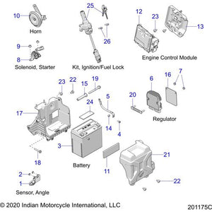 Off Road Express OEM Hardware Screw-Phhx-M6X1X12 Lps Battery by Polaris