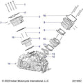 Valve Cover Gasket / Seal, Front Cylinder by Indian