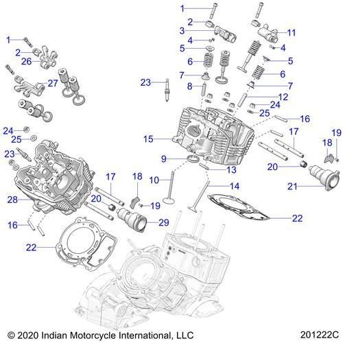 Seat-Valve Exhaust by Polaris 5139719 Exhaust Valve