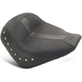 Seat w/ Chrome Studs Black Vinyl by Mustang Seats