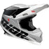 Parts Unlimited Drop Ship Full Face Helmet XS / Black/White Sector Fader Helmet by Thor