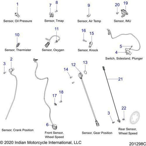 Wheel Speed Sensor Mid by Polaris Witchdoctors