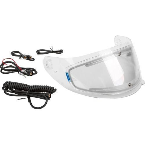 Shield Electric Lens Clear W/Cord Ff-49/88/Gm-49Y/54/78 by GMAX G980367 Helmet Shield