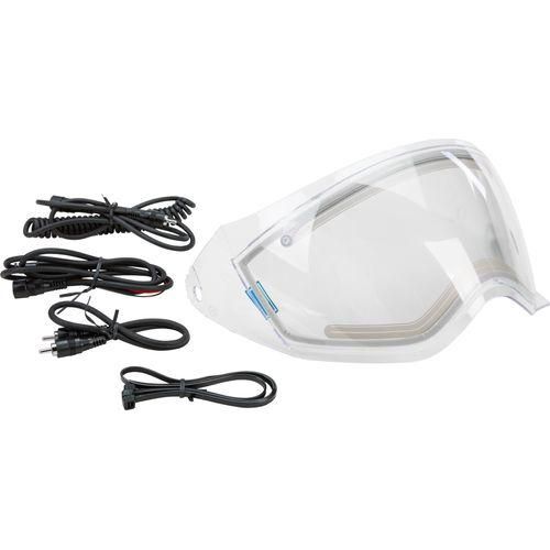 Shield Electric Lens Clear W/Cord Kit Gm-64/Md-01 by GMAX G011077 Helmet Shield