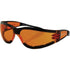 Western Powersports Sunglasses Shield II Sunglasses Black W/Amber Lens by Bobster ESH202