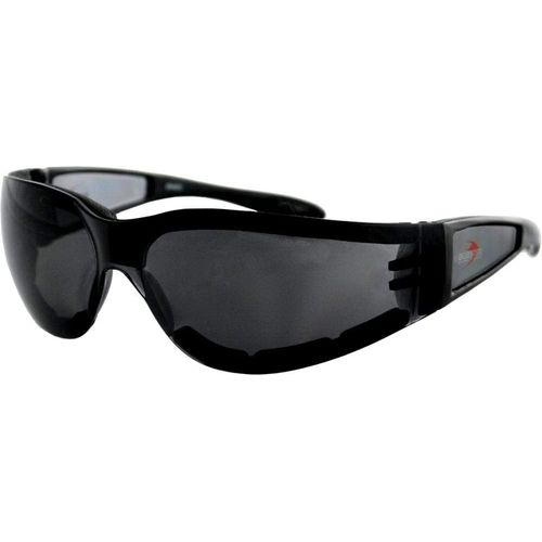 Western Powersports Sunglasses Shield II Sunglasses Black W/Smoke Lens by Bobster ESH201