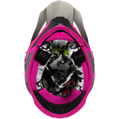 LS2 USA Helmet Shield Shields Helmet Launch - Matte Silver/Gray/Pink - Gate by LS2