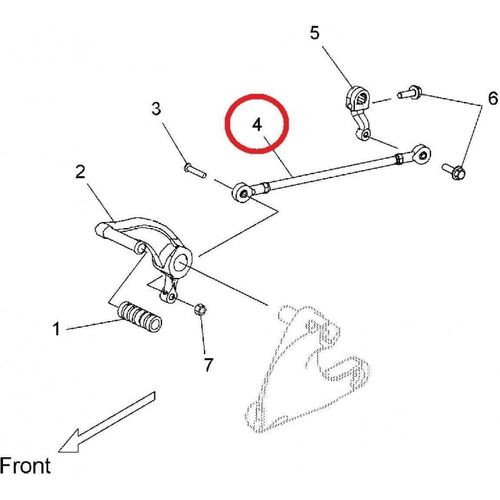 Shift Linkage by Polaris 1013957 Shift Linkage