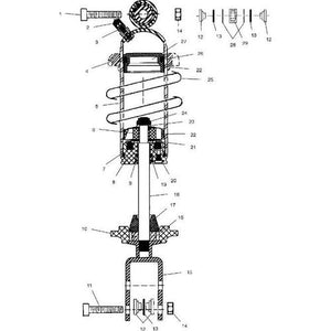 Shock Reducer by Polaris 1500173 Stator