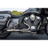 Western Powersports Drop Ship Saddlebag Accessory Shorty Brushed SS Challenger Blk End Cap by Sawicki 930-02000