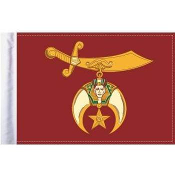 Parts Unlimited Specialty Flag Shriner Flag - 6" x 9" by Pro Pad FLG-SHRINE