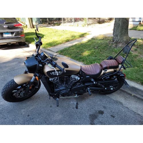 Dean Speed Sissy Bar Sissy Bar Classic Scout Bobber Gloss Black by Dean Speed