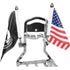 Sissy Bar Flag Mount - 1/2" Bar - 6" x 9" Flag by Pro Pad RFM-SQSB Flag Mount