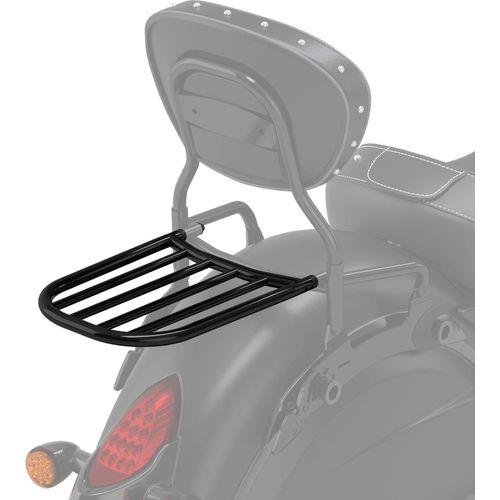 Sissy Bar Luggage Rack - Black by Polaris 2880955-266 Luggage Rack