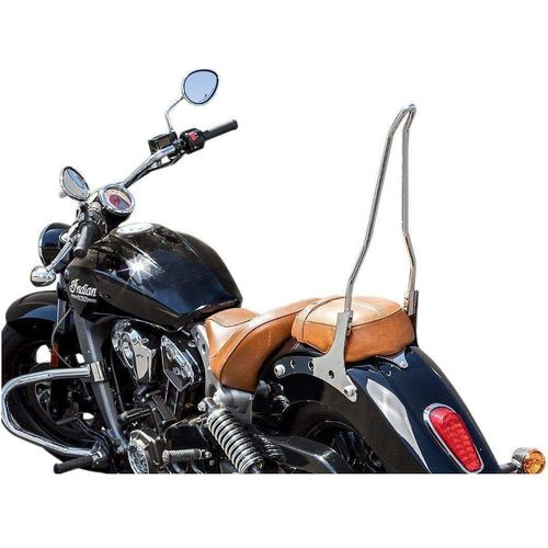 Parts Unlimited Sissy Bar Sissy Bar Side Plates Indian Scout Chrome by Cycle Visions CV3100