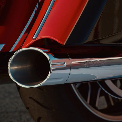 Six Shooter Exhaust Tips - Chrome by Polaris