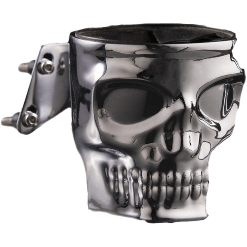 Skull Perch Mount Holder Chrome by Kruzer Kaddy 1025 Beverage Holder
